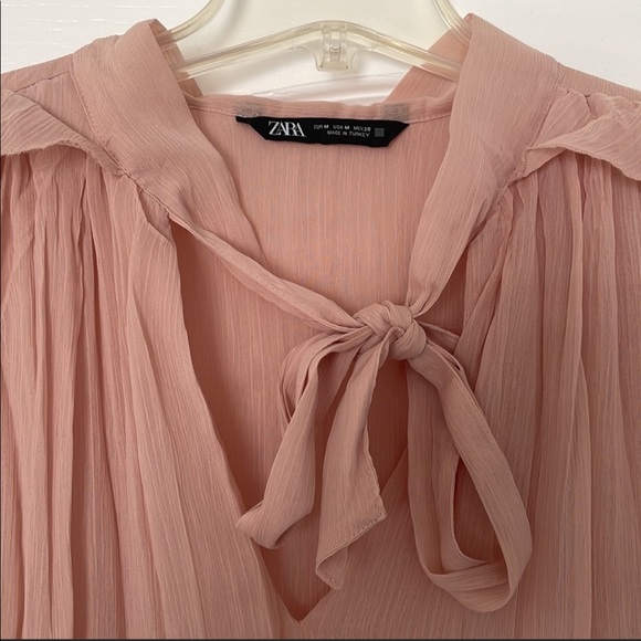 Cream Zara Ruffle Top - Picture 3 of 4